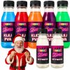 Lepidlo na Squish Slime PVA X 4 neónové + aktivátor 500ml