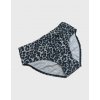 VFstyle Spodný diel plaviek s vysokým pásom Gabriella leopard sivé Veľkosť: M