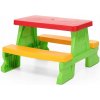 Piknikový stolík pre deti sada 79cm - ružová