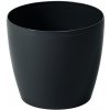 CHOMIK OBAL NA KVETINÁČ MAGNÓLIA 120 MM ČIERNY*42005