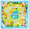 Plastica Podlahové penové puzzle Dedina 9 dielov