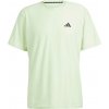 Pánske tréningové tričko adidas, TRAIN ESSENTIALS STRETCH TRANING T-SHIRT svetlo zelená,čierna M