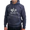 Alpha Industries Basic Hoody pánska mikina Navy Farba: modrá, Veľkosť: L