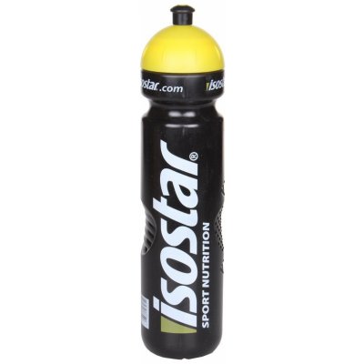 Isostar Fľaša Bidon 1000 ml – čierna (push pull)
