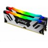 Kingston FURY Renegade/DDR5/32GB/7200MHz/CL38/2x16GB/RGB/Black/Silv (KF572C38RSAK2-32)