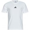 adidas Tričká s krátkym rukávom Essentials Small Logo Single Jersey T-Shirt Biela