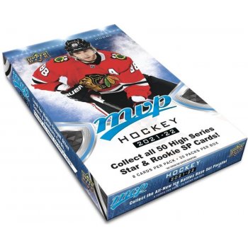 Upper Deck Hokejové karty NHL 2021 22 MVP Hobby Box