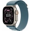 Apple Watch Ultra 3 (2025) 49mm Prírodný titán so svetlo modrým alpským ťahom M MEWM4QC/A