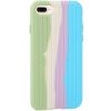 AppleKing silikónový kryt s vrkočovým vzorom pre iPhone 7 Plus / 8 Plus - pastelový - možnosť vrátiť tovar ZADARMO do 30tich dní