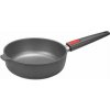 WOLL Panvica na soté TITANIUM NOWO 24 cm, na indukciu, s odnímateľnou rukoväťou, titán