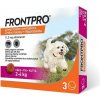 Frontpro 2 - 4 kg 11,3 mg 3 žuvacie tablety
