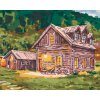 ZUTY Maľovanie podľa čísel - ZRUBY V LESE Rámovanie: bez rámu a bez vypnutia plátna, Rozmer: 80x100 cm