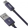 Kábel YENKEE YCU 301 BE USB A 2.0/USB C 1m fialový