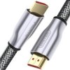 Unitek Lux kábel HDMI v2.0 M/M 1.0m, pozlatený, opletený Y-C136RGY