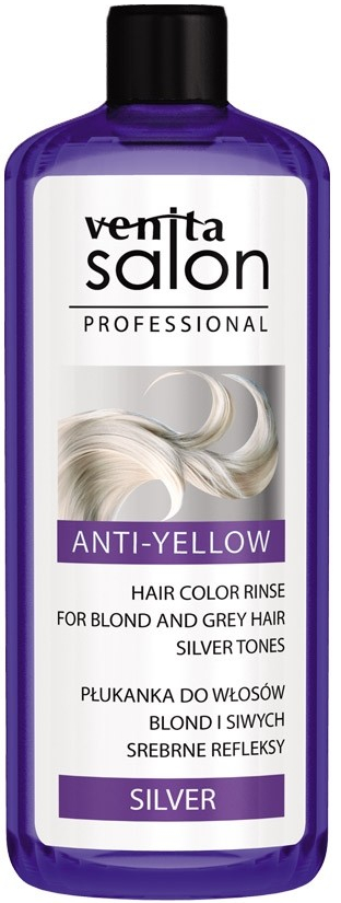 Venita Salon Anti-Yellow Silver oplachovač na sivé vlasy 200 ml od 3,3 € -  Heureka.sk
