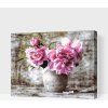 Vymalujsisam.sk Maľovanie podľa čísiel - Ružové ruže Veľkosť: 30x40cm, Rám: Bez rámu, iba zrolované plátno