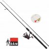 SPINNINGOVÝ SET DAM FULL TECH 2,40m HMOTNOSŤ 10-40g + navijak 3000FD, DĹŽKA TRANSPORTU 125cm