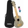 Cascha HH 2315E Bamboo Grafit Sopránové ukulele