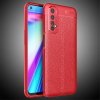 Puzdro OPPO Realme 7 Litchi červená farba