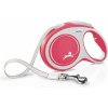 Vodítko Flexi New Comfort L opasok 8m/50kg červená