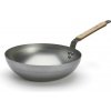 | De Buyer 5717.28 - Wok panvica MINERAL B BOIS 28 cm | 5717.28