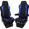 Poťahy na sedadlá ROYAL Classic MAN TGX, TGA, TGS, TGM 1 pás MODRÝ