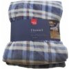 Mistral home Pléd Mistral Home Flannel printed Navy check modrá 150x200 cm