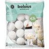 Bolsius Plávajúce biele sviečky, 20 ks