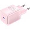 Wall Charger, Vention, FEPP0-EÚ, USB-C, 20W, GaN (pink)