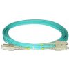 XtendLan FOP-SCSC-D-15-50-OM3 FO patch, SC-SC, 50/125 duplex OM3, LS0H, 15m