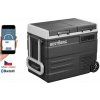 BestBerg BBPF-55D Dvojzónová prenosná kompresorová chladnička / 35,7 l + 13,4 l / 60 W / čierna/sivá