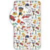 Detská plachta 90x200 PAW PATROL biela