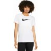 Nike Dámske tričko NK DF TEE SWOOSH biela čierna