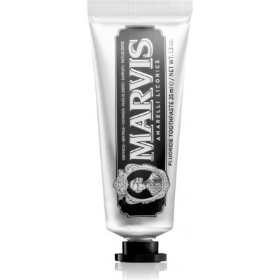 Marvis The Mints Amarelli Licorice zubná pasta príchuť Amarelli Licorice-Mint 25 ml