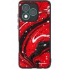 Picasee ULTIMATE CASE pro Honor 400 Lite 5G - Red black