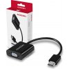 AXAGON RVH-VGAN, HDMI -> VGA redukce / adaptér, FullHD, audio výstup, micro USB nap. konektor RVH-VGAN