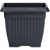 Prosperplast DKWT15 Terra kvetináč hranatý 15cm Antracyt S433