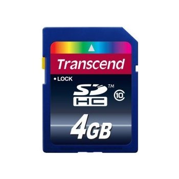 Transcend SDHC 4GB class 10 TS4GSDHC10
