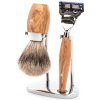 Mühle Kosmo Olive Fine Badger Fusion sada