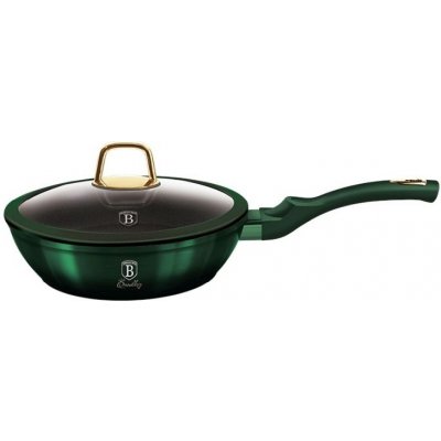 BERLINGERHAUS Panvica hlboká s titánovým povrchom 24cm Emerald Collection BH-6049