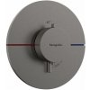 Hansgrohe ShowerSelect Comfort S podomietková termostatická batéria kartáčov Čierny Chróm HG 15559340