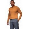 Ombre pánsky klasický rolák s viskózou elegantný OM-SWTN-0101 hnedý
