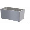 Granisil granitový kvetináč KUBI 60 cm sivý