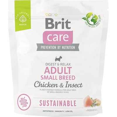 Granule pre psov Brit Care Dog Sustainable Adult Small Breed 1 kg