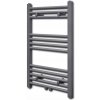 Vodný kúpeľňový radiátor VidaXL 315 W 500 x 764 mm sivý