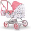 Hlboký kočík Carriage Mon Grand Poupon Corolle skladací pre 36-52 cm bábiku výškovo nastaviteľný s taškou