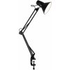 Polux Stolná lampa WORKER 1xE27/10W/230V čierna SA1860 + záruka 3 roky zadarmo