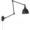 ByRydens | ByRydens 2827660-4000 - Stmievateľná nástenná lampa BAZAR 1xE27/5W/230V čierna | RS0005