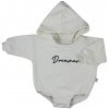 Dojčenské teplákové body s kapucňou baggy Koala Dreamer béžová 68 (4-6m), 20C51403