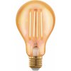 EGLO LED žiarovka E27 A75, 4 W, 300 lm, 1700 K, jantárová